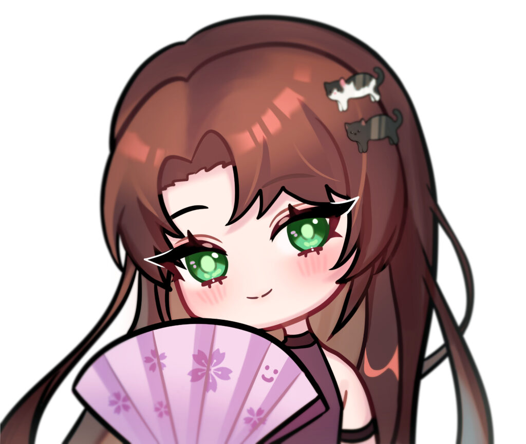 Art of Sima in a chibi style